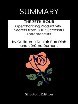 cover image of SUMMARY--The 25th Hour